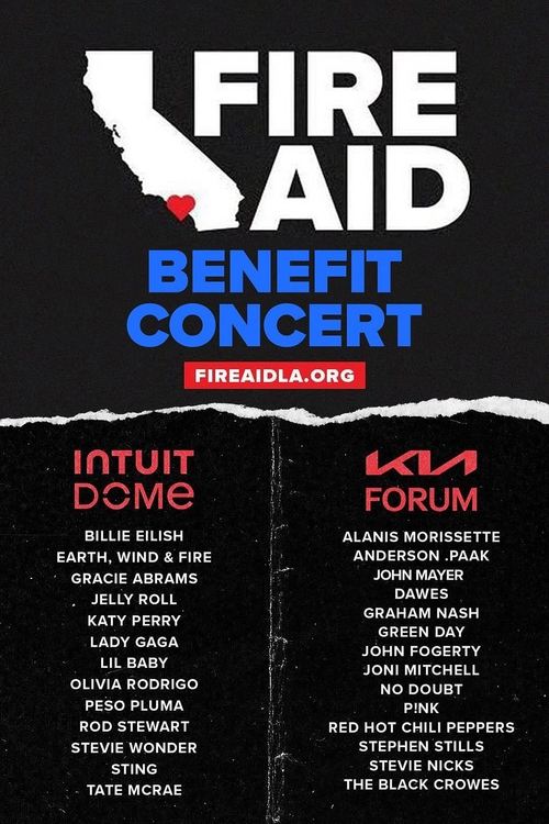 FireAid Benefit Concert 2025